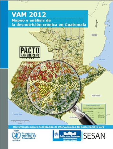 VAM 2012 - Mapeo y análisis de la desnutrición crónica en Guatemala